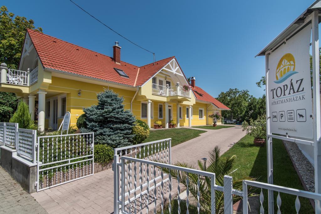 Topaz Apartmanhazak Balatongyörök Exterior foto